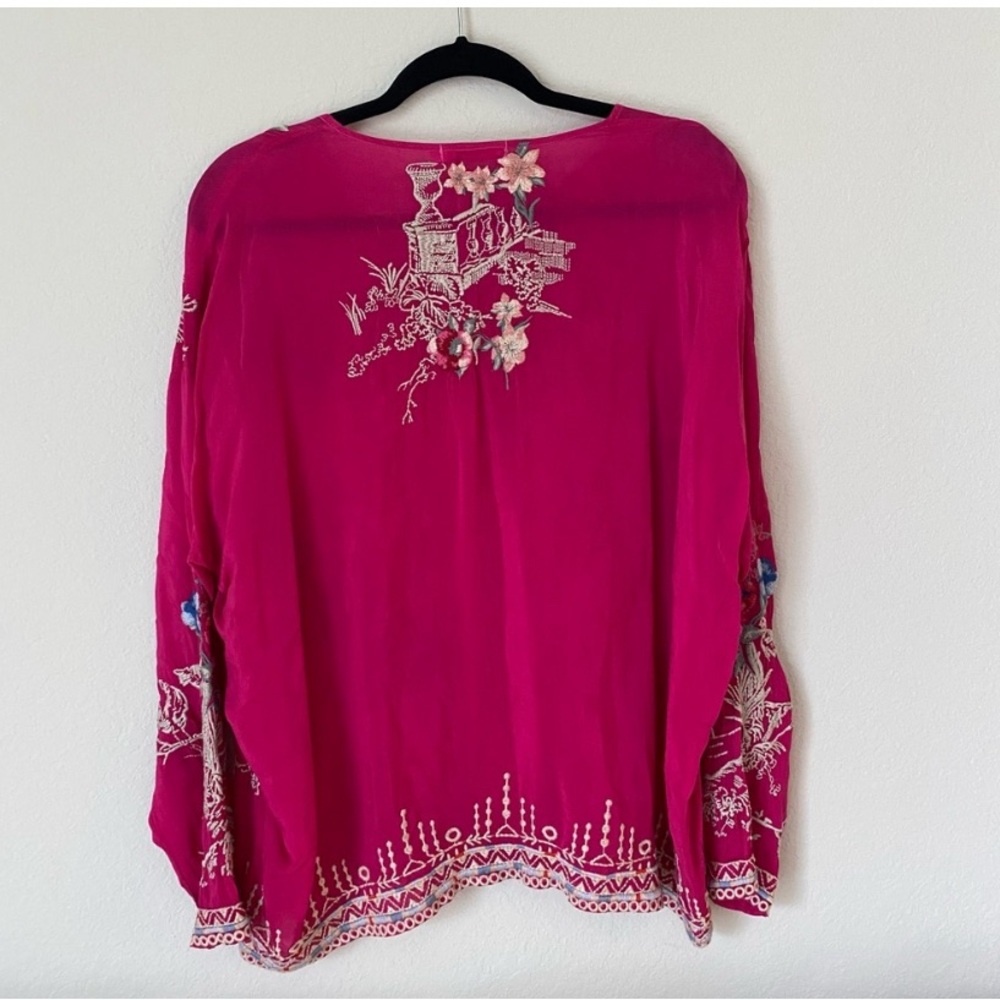 Johnny Was Elias blouse boho top women’s size medium - Picture 8 of 11